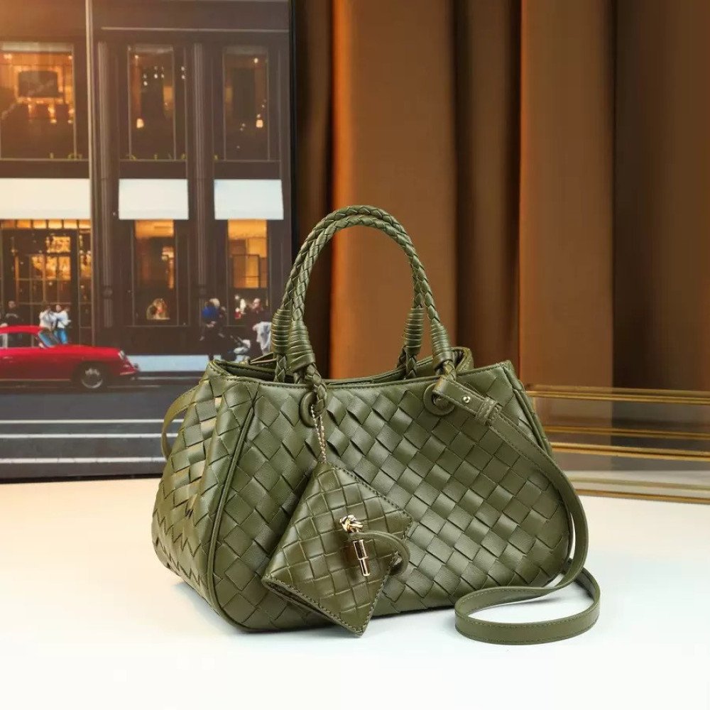 Woven Tote Handbag