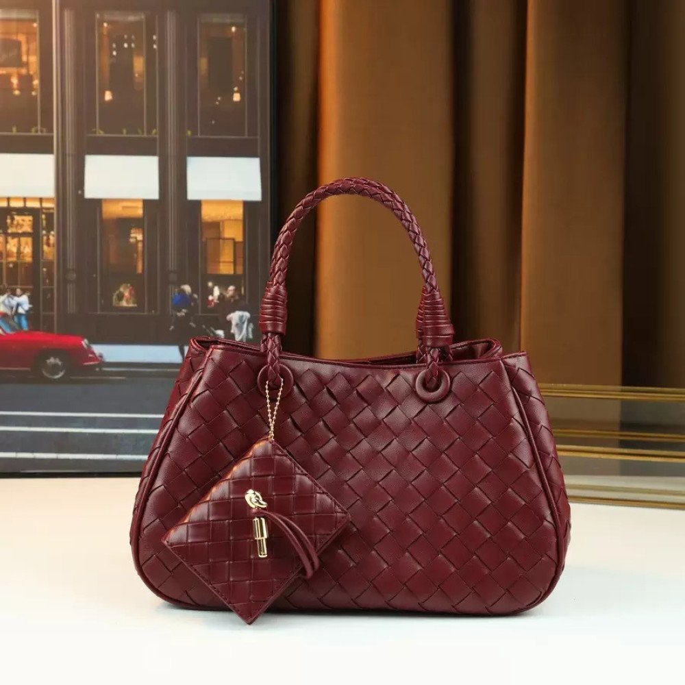 Woven Tote Handbag