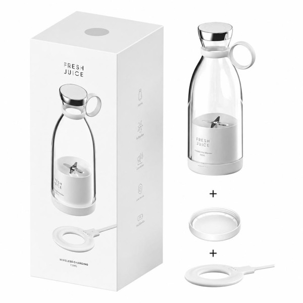 301CA-WHITE,301CA-PINK-White-Magneticcharging+portablebutton