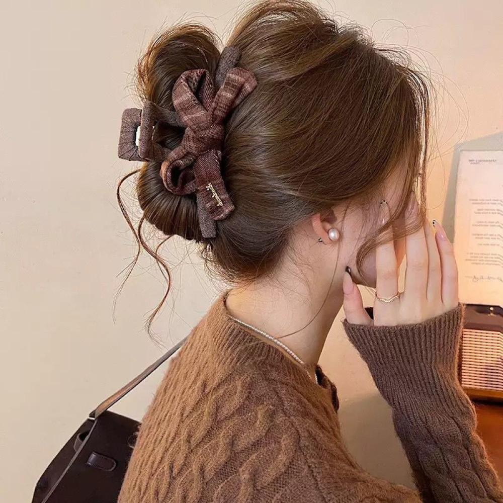 Print Bow Gripped Clip