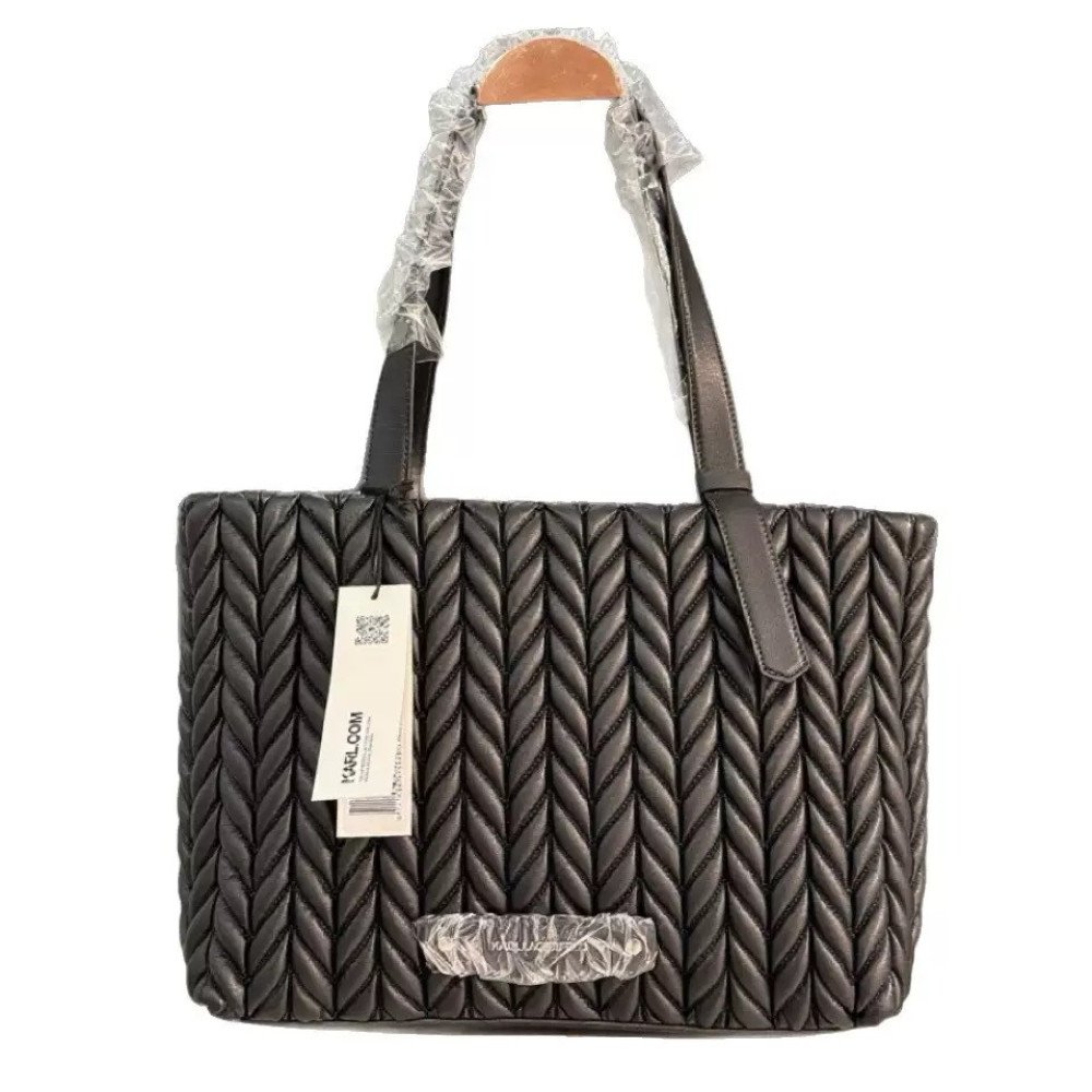Quilted Tote Shoulder Bag