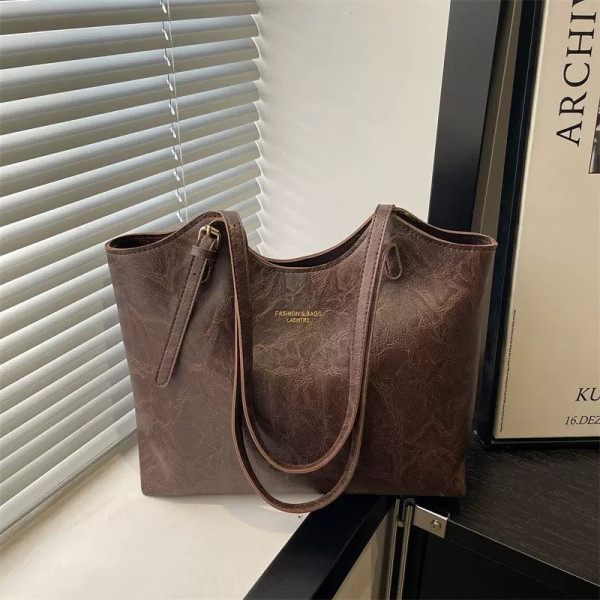 334CA--Mixed-handbags-Chocolate
