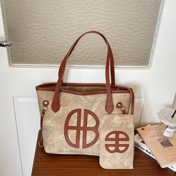 334CA--Mixed-handbags-Khaki