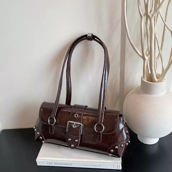334CA--Mixed-handbags-Coffee