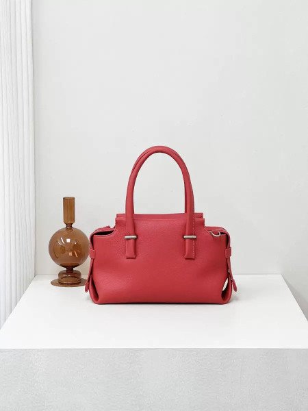 128CA-BLCK,-128CA-WHT,-128CA-RD,-128CA-EBNY-Cowhide-ModernLuxury-Red