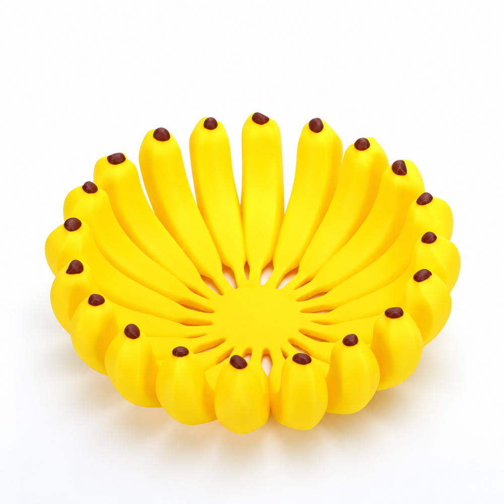 BANANA SHAPED FRUIT DISH