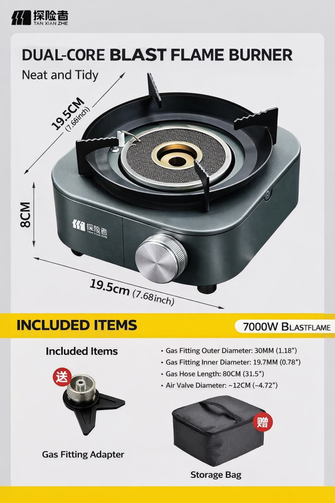 Outdoor gas stove