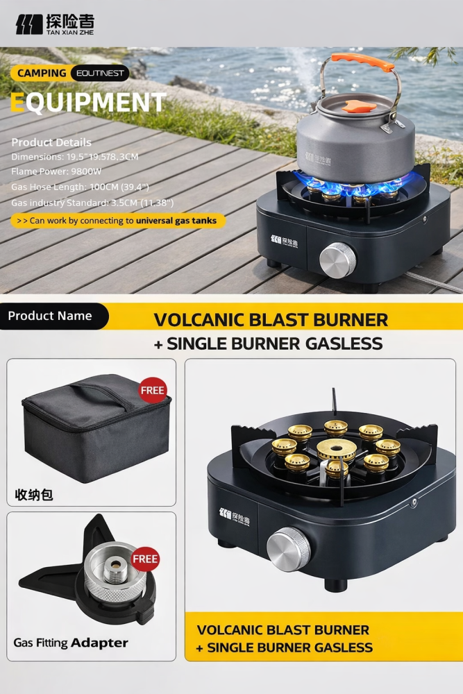 Outdoor gas stove