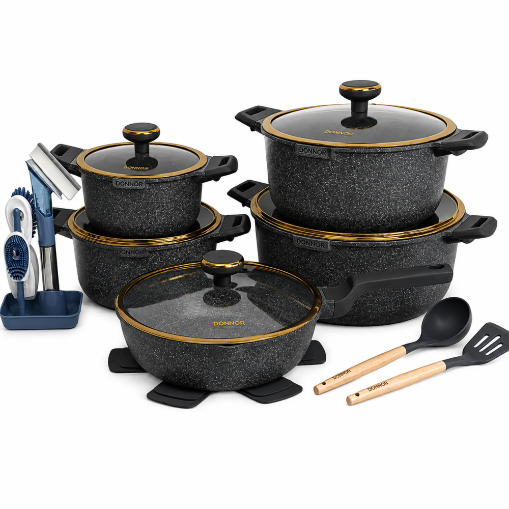 Die- cast aluminum cooking pot