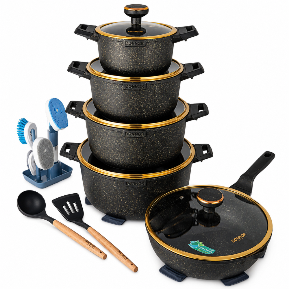 Die- cast aluminum cooking pot