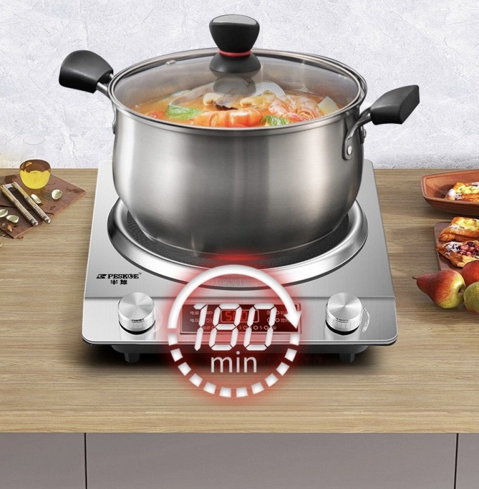 Semi spherical Induction cooker