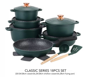 Classic Die -Cast Cookware Set