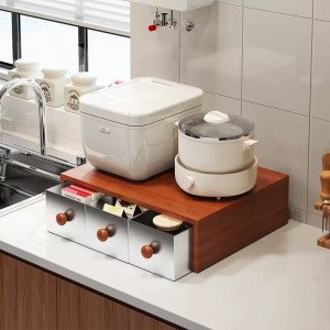 Light Luxury Drawer/Shelf