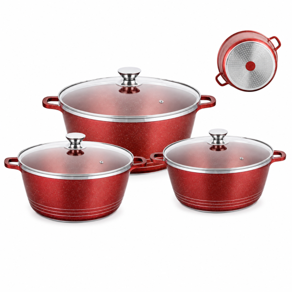 205CA-RED,205CA-BLACK,205CA-WHITE,205CA-GREY-Winered-6piecesset