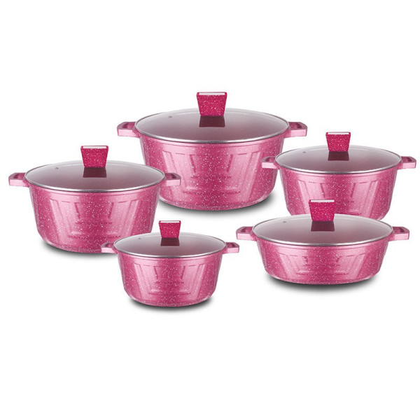 210CA-PINK,210CA-BLACK,210CA-RED,210CA-GOLDEN,210CA-SILVER,210CA-PURPLE-10piecesset-Pink
