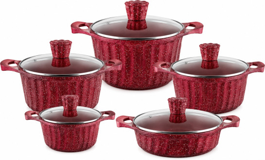 211CA-BLACK,211CA-GREY,211CA-RED,211CA-211-10piecesset-Winered