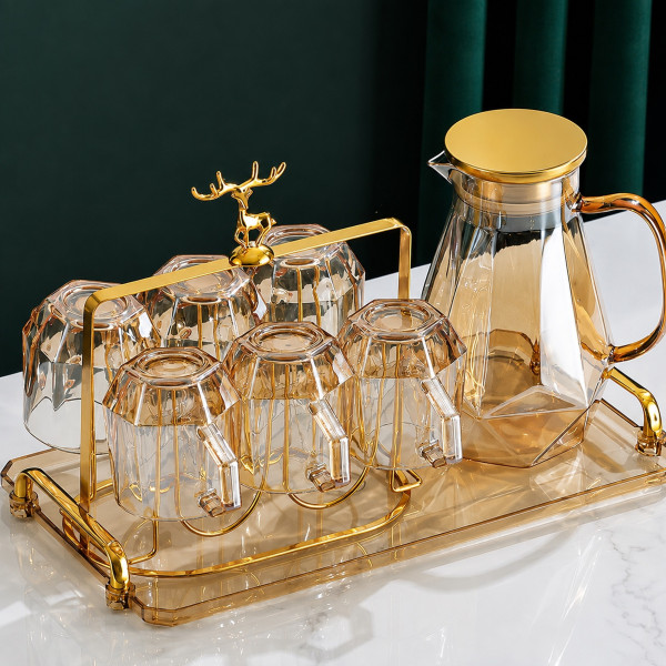 217CA-DIAMOND-AMBER-Ovaldeercupholder+handleplateamber+amber
