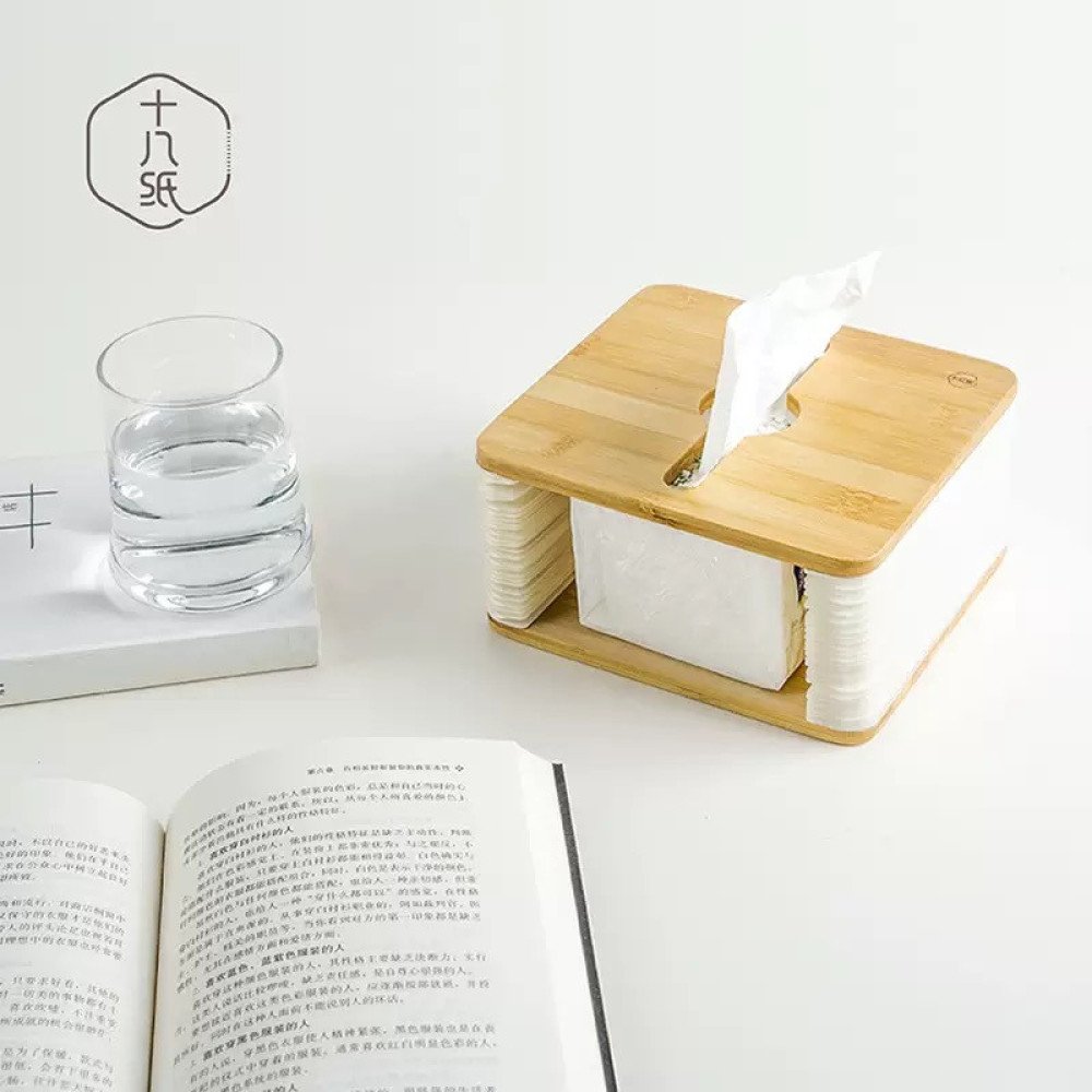 Bamboo Tissue Box
