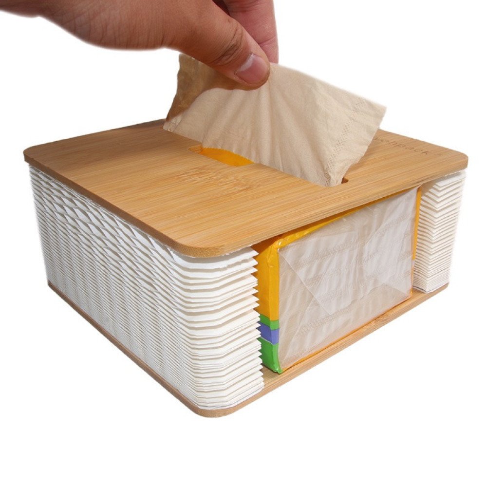 Bamboo Tissue Box