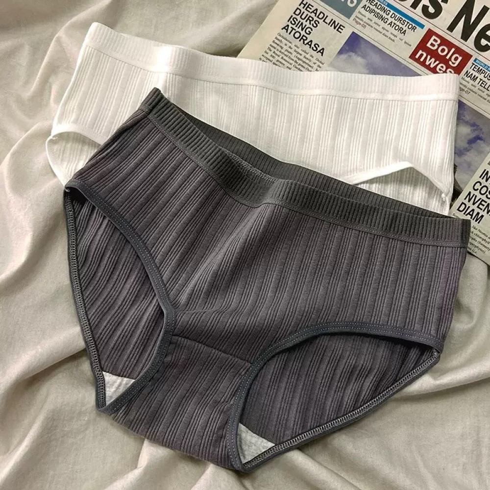 Big Size Cotton Mid Waist Panties
