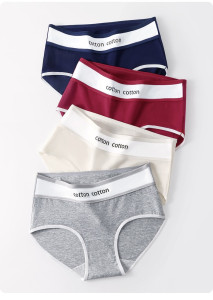 Pure Cotton Sports Style Underwear
