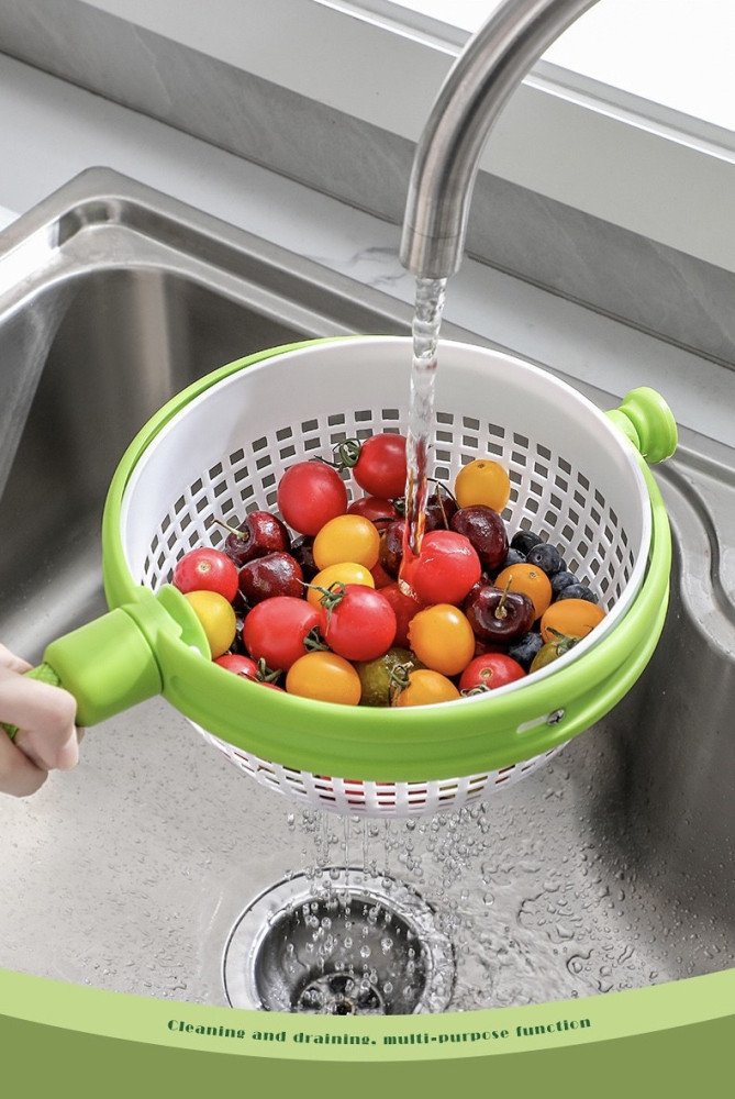 Rotating Draining Basket