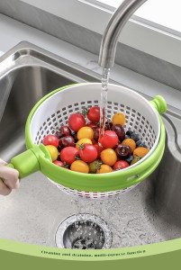 Rotating Draining Basket