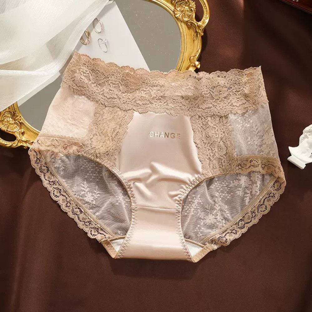Light Luxury Satin Women Underwear