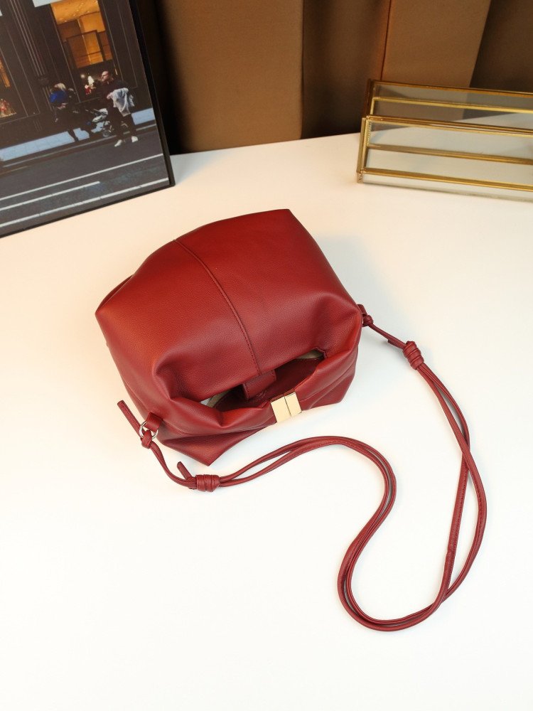 Minimalist PU Leather Crossbody Handbag