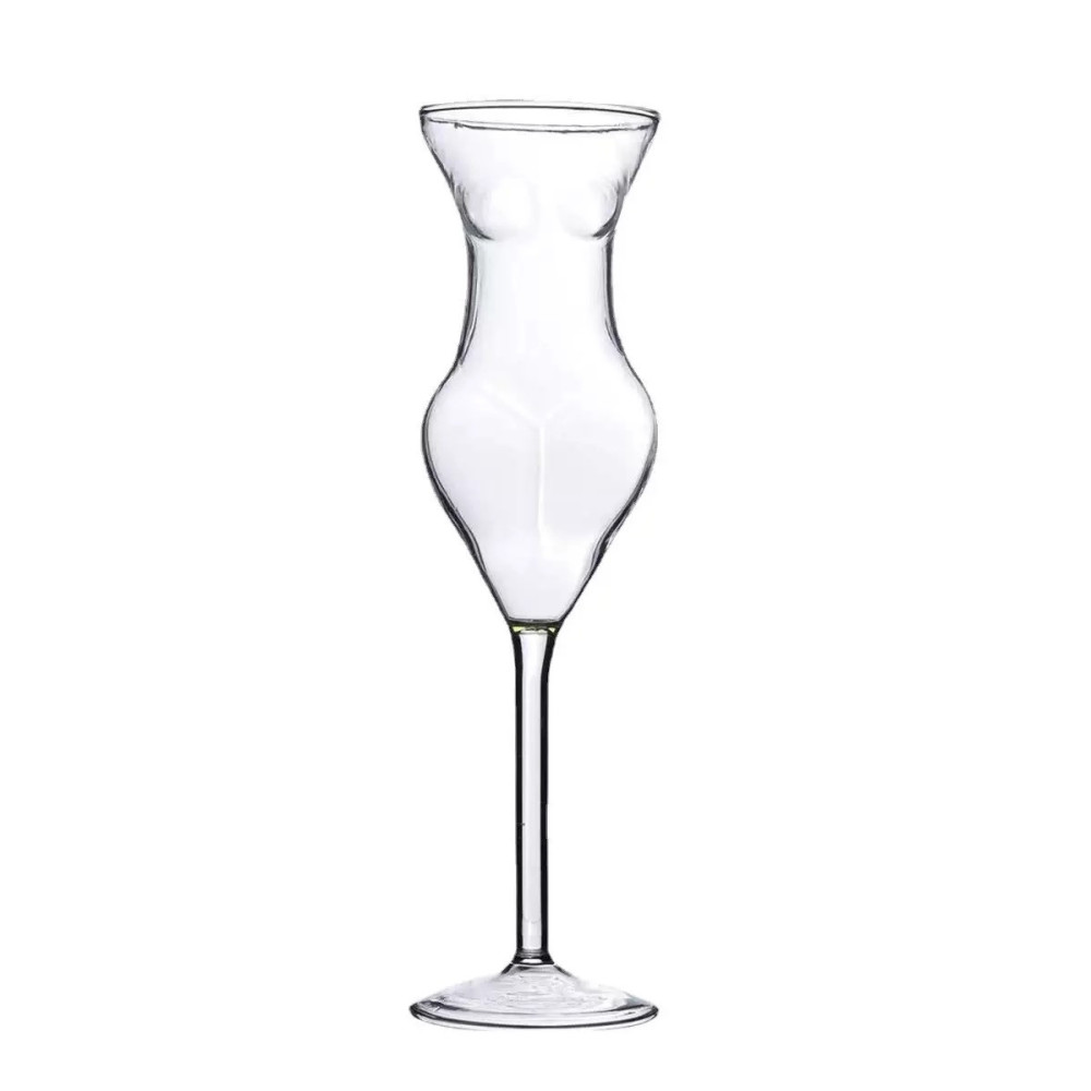 Creative Human Wine Glass