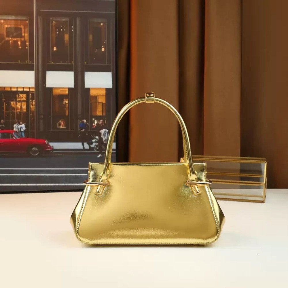 Pleated Bucket Handbag