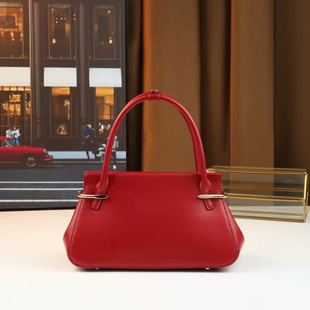 Pleated Bucket Handbag